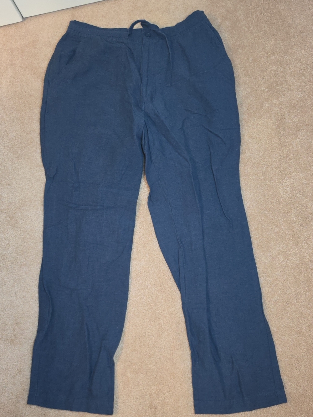Cubavera Navy Drawstring Jogger Pants